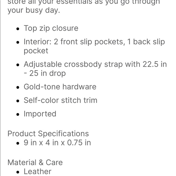 Michael Kors Jet Set Crossbody - Picture 11 of 11